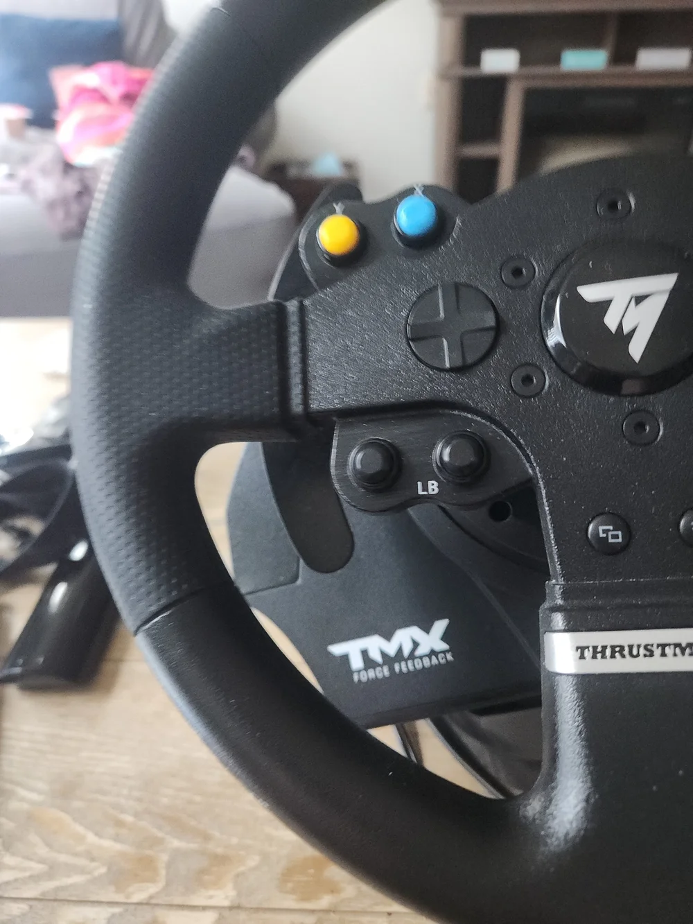 TMX Black Racing Wheel Controller ( Pedals not included )